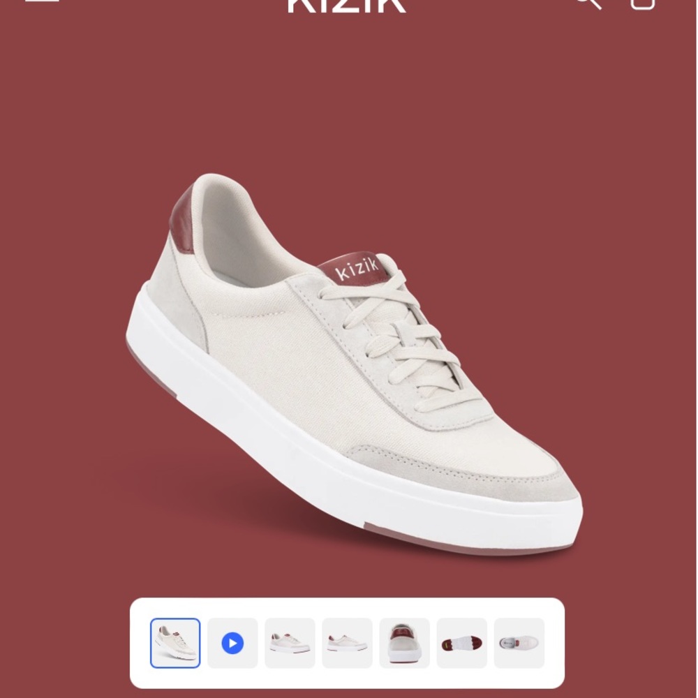 Kizik sneakers Women’s Prague, crème brûlée size 8